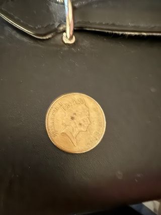 Moneda antigua coleccionable