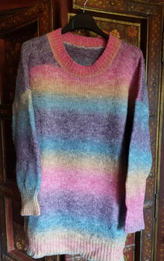 Jersey Lana T XL Multicolor.