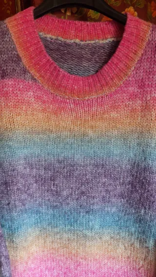 Jersey Lana T XL Multicolor.