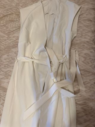 Camisón lencero de satén con encaje