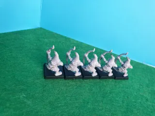 Goblin di Warhammer con arco (5 miniature)