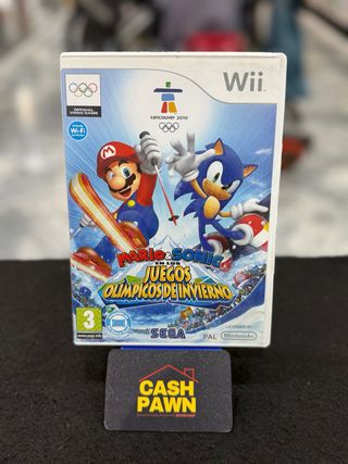 Mario & Sonic Juegos Olímpicos Invierno Wii