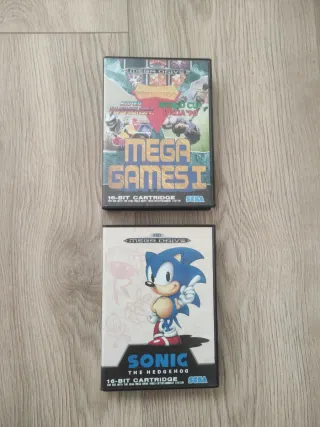 Juegos Mega Drive: Sonic & Mega Games I