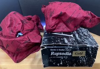 Set Fonduta Acciaio 18/10 & Oro 24 Kt Inoxpran