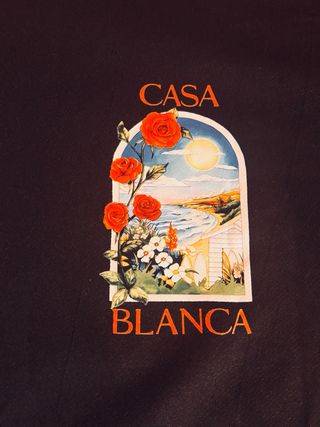 T-shirt Casa Blanca con stampa   taglia xs veste S