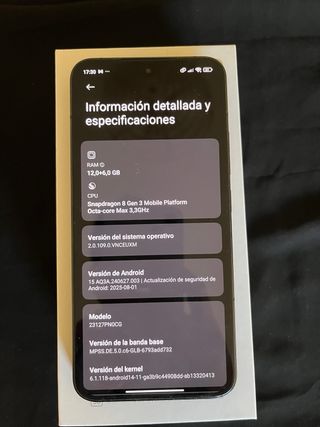 Xiaomi 14 512GB Negro