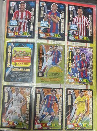 Álbum Adrenalyn 2016/17 Completo + Caja