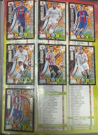 Álbum Adrenalyn 2016/17 Completo + Caja