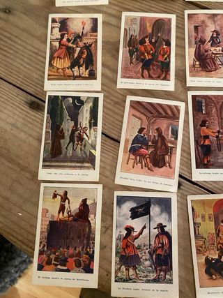 Lote 24 Cromos Antiguos Chocolates Amatller