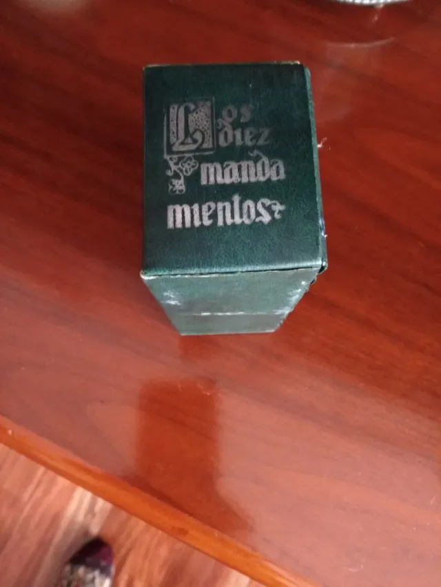 Los Diez Mandamientos Piel Miniatura