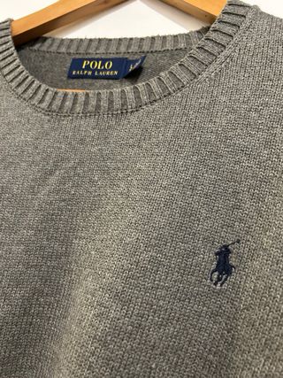 Jersey Polo Ralph Lauren Gris Talla L