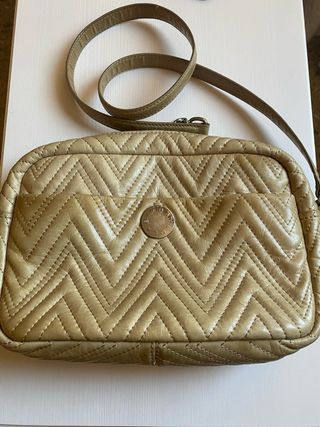 Bolso Bimba y Lola beige/plateado