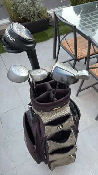 Bolsa y palos de golf Wilson Callaway Bertha