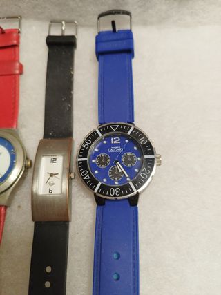 Lote de 7 relojes