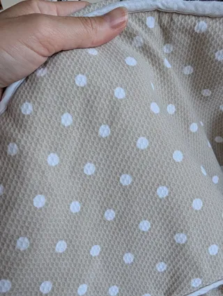 Funda Silla Uzturre Lunares Beige