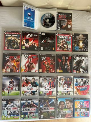Lote Juegos PS3
