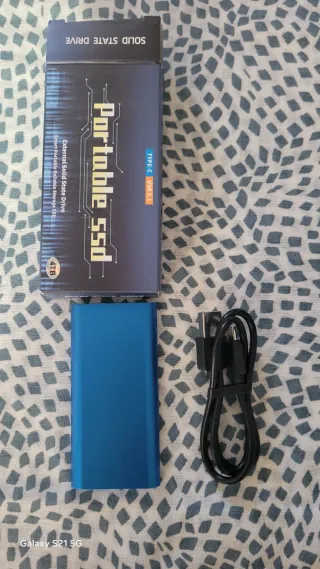 SSD Portátil 4TB USB-C