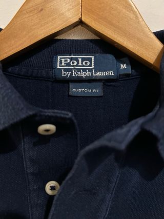 Polo Ralph Lauren Manga Larga Hombre Azul Talla L