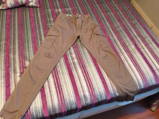 Pantalón Jack & Jones Talla 16 Marrón