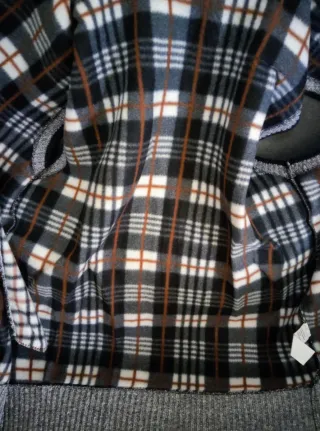 Chaleco Otoño Invierno Cremallera Gris l Hombre
