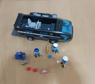 Playmobil Control Policial con Furgón
