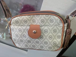 Bolso bandolera estampado 