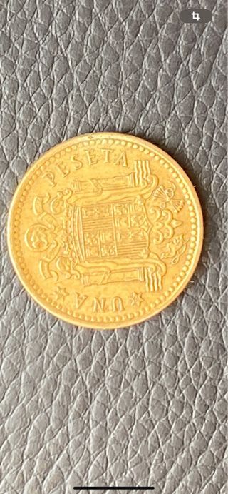 1 Peseta, 1966 Estrella 68 Antigua
