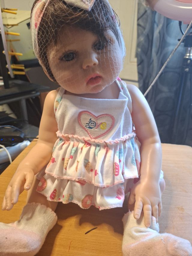 Muñeca de silicona blandita