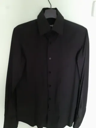 Camisa Negra Vestir