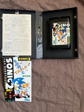 HAGO ENVIOS Sonic 2 Mega Drive y Sonic 2 VHS