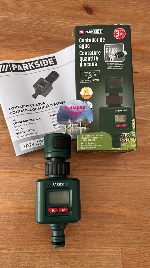 Contatore per acqua per irrigazione Parkside