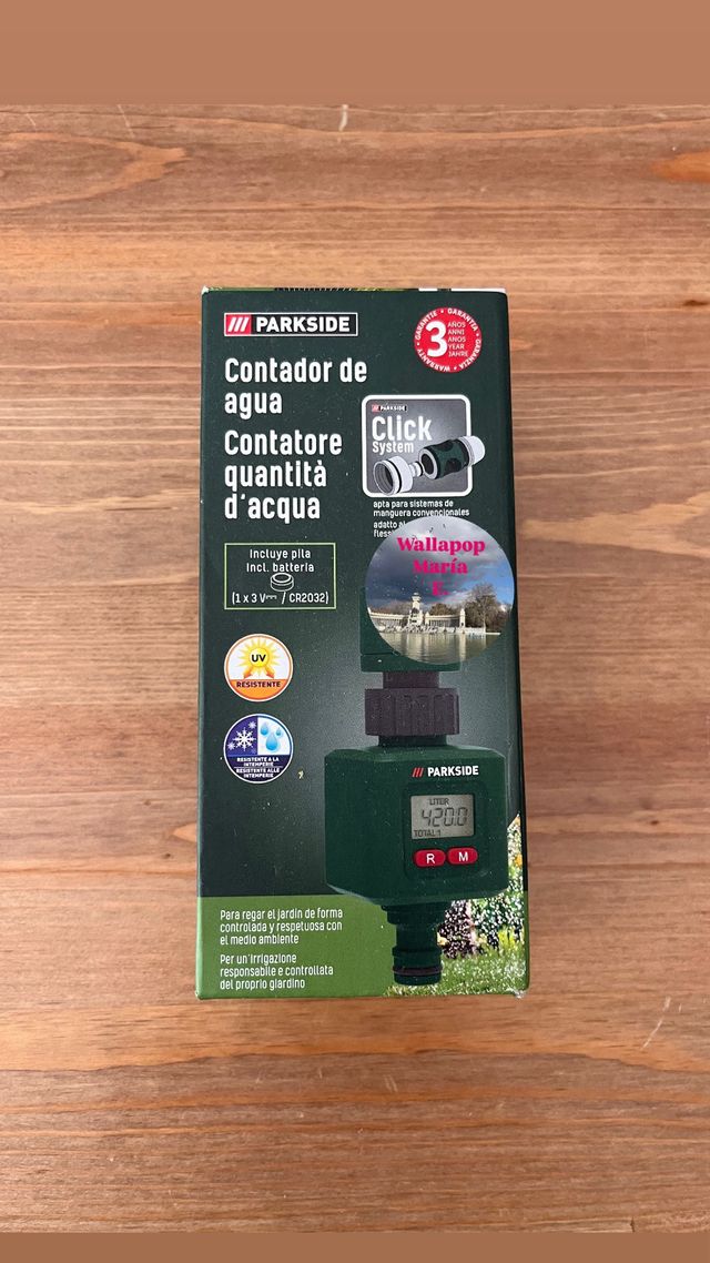 Contatore per acqua per irrigazione Parkside