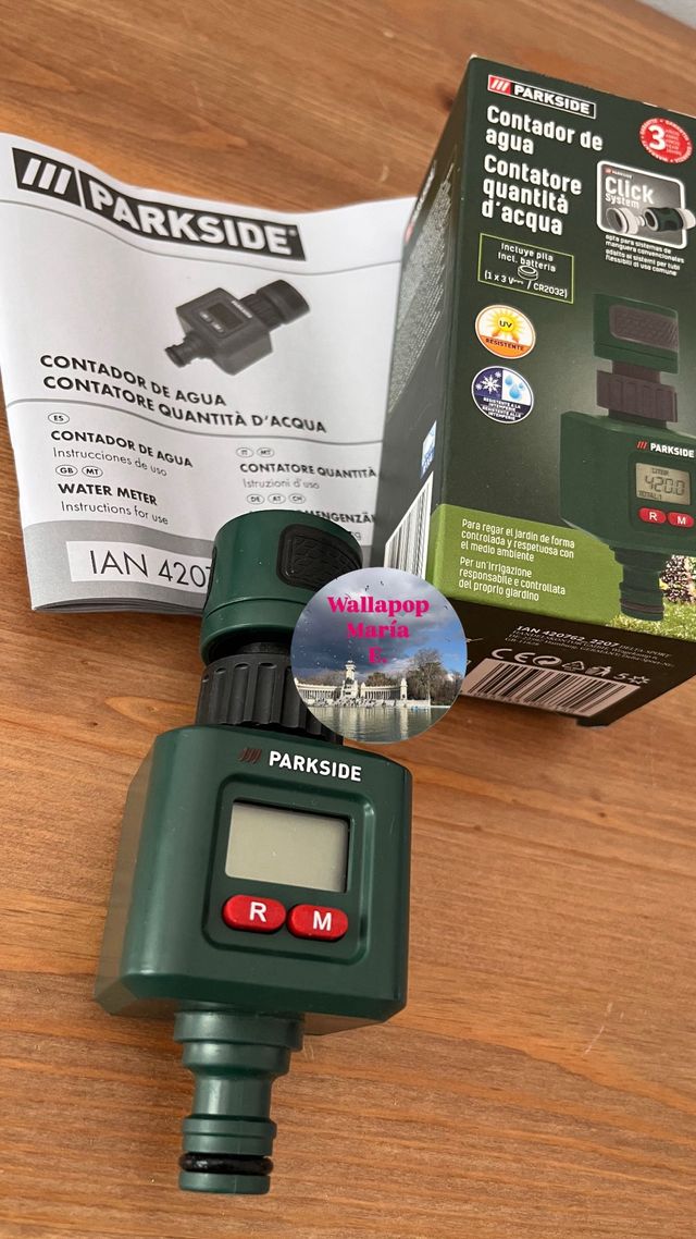 Contatore per acqua per irrigazione Parkside