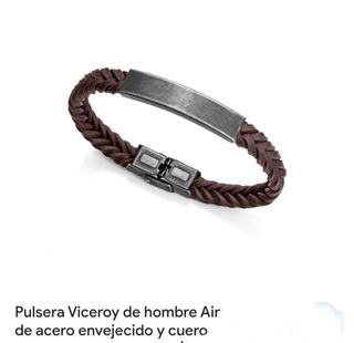 Pulsera Viceroy Hombre Acero y Cuero