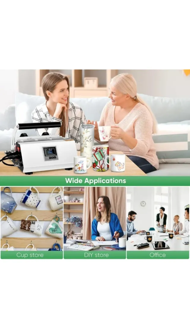 Prensa Térmica MECPOW 20-30oz