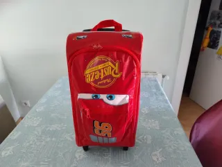 Maleta infantil Rayo McQueen Disney con mochila.