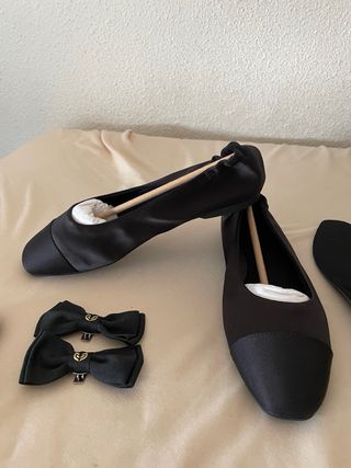 Bailarinas Enfiis Talla 39 Negras