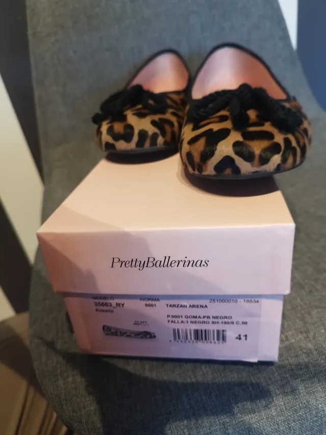 Pretty Ballerinas Talla 41 Animal Print