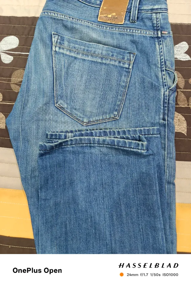 Vaqueros Salsa Hombre Azules