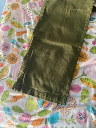 Pantalón cargo verde