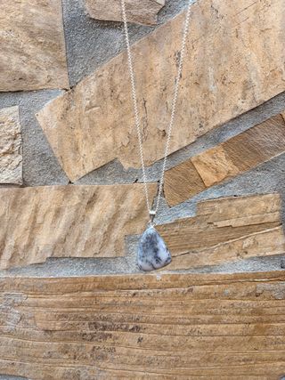 Colgante y cadena plata 925