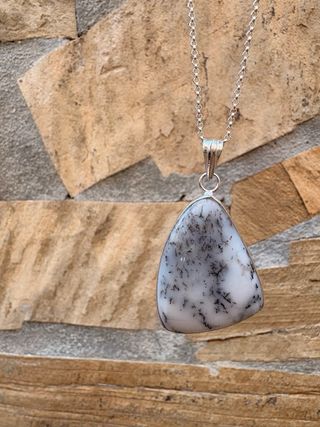 Colgante y cadena plata 925