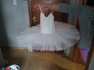 Tutú de ballet blanco