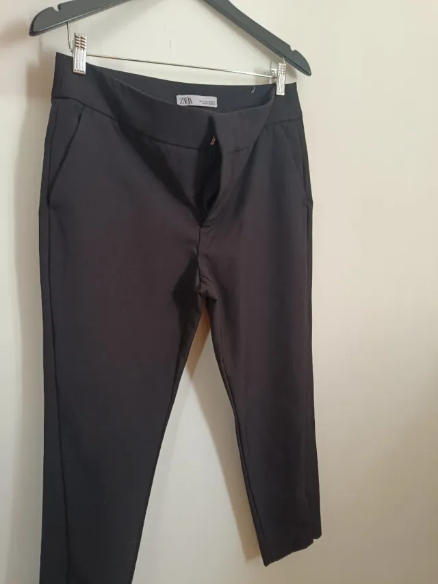 Pantaloni Zara Donna Neri, EUR 42