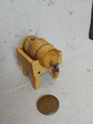 Barril en miniatura