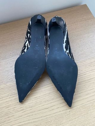 Zapatos tacón Gloria Ortiz cebra