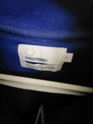 Sudadera Fred Perry Bradley Wiggins Azul