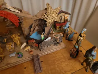 Belén Navidad Madera Artesanal