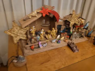 Belén Navidad Madera Artesanal