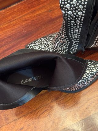 Botines Buonarotti Tachuelas Talla 37